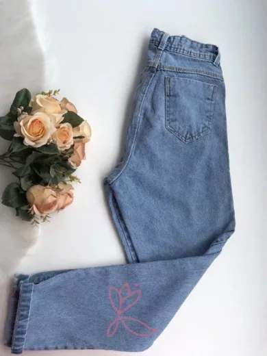 Calça Antonella -Jeans - Jeito de Mulher