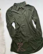Vestido Chamise - Francis - Verde Militar