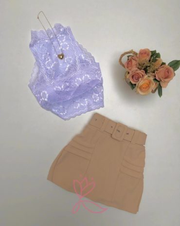 jeitodemulher_shop shorts saia acompanha o cinto jacquard diana