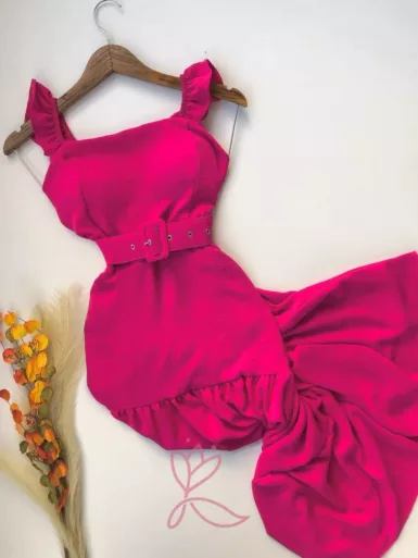 Vestido Longo - Juliana - Pink