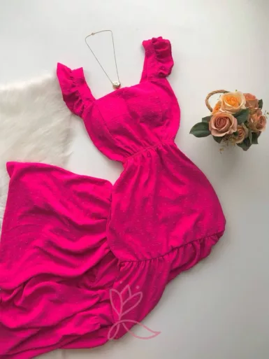 Vestido Longo - Jade - Pink