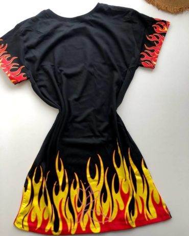 Blusão Preto - Flame - Jeito de Mulher