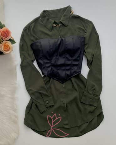 jeitodemulher_shop vestido chamise francis verde militar