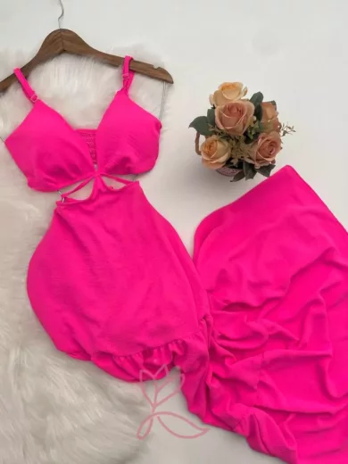 Vestido Pink - Maitê